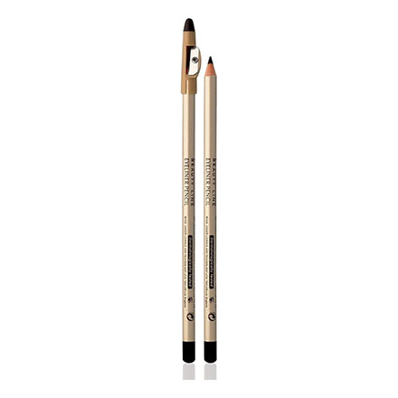 фото Контурный карандаш eveline cosmetics eyeliner pencil с точилкой чёрный 1,2 г