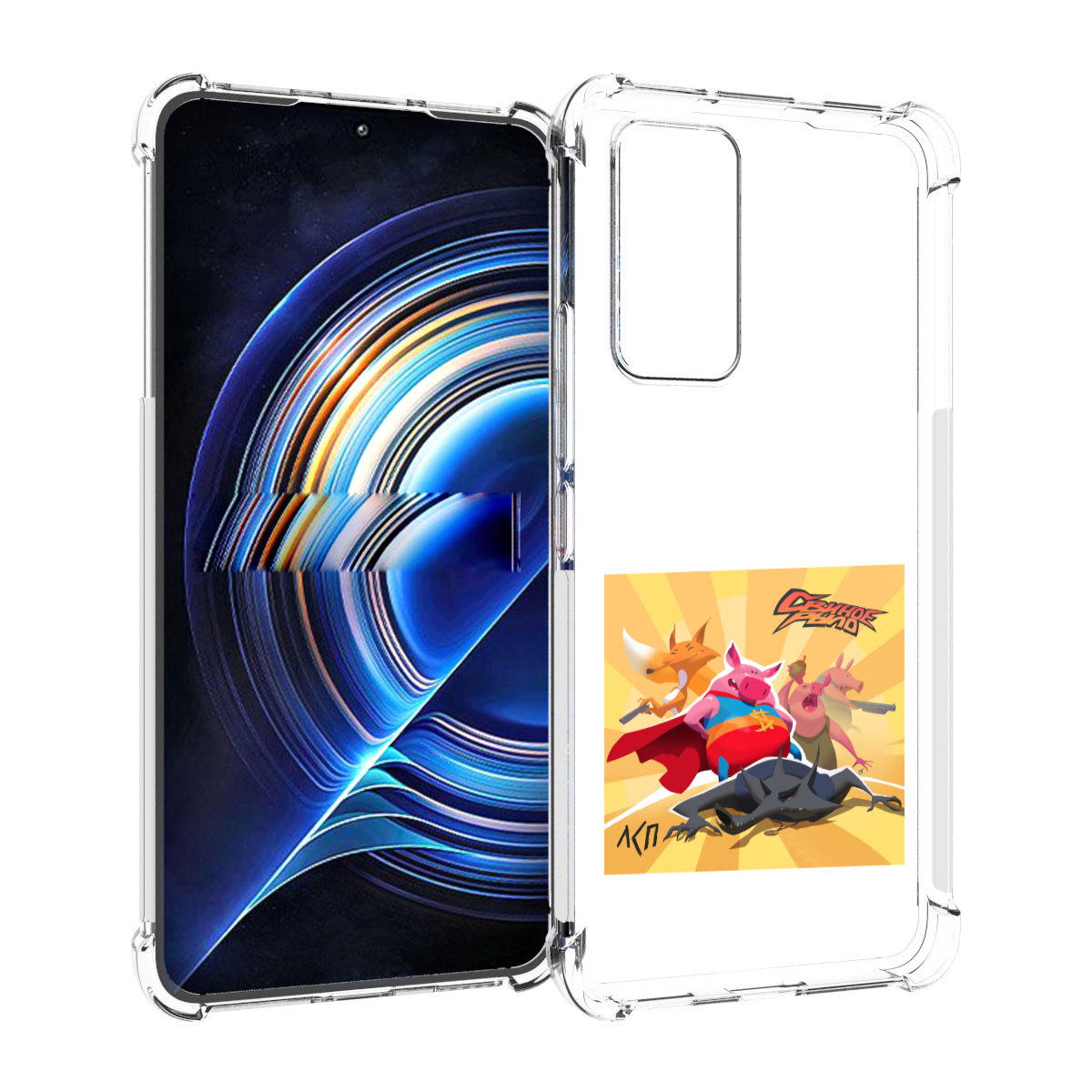 

Чехол MyPads Свиное рыло ЛСП для Tecno Camon 19 Neo, Прозрачный, Tocco