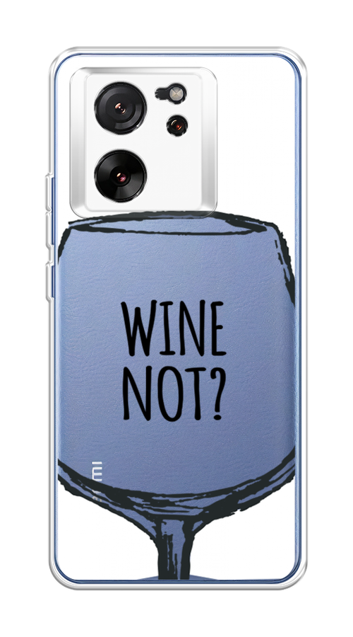 

Чехол на Xiaomi 13T "Wine not white", Белый, 319850-1