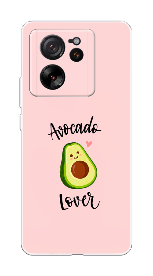 

Чехол на Xiaomi 13T Pro Про "Avocado lover", Розовый;зеленый, 319950-1