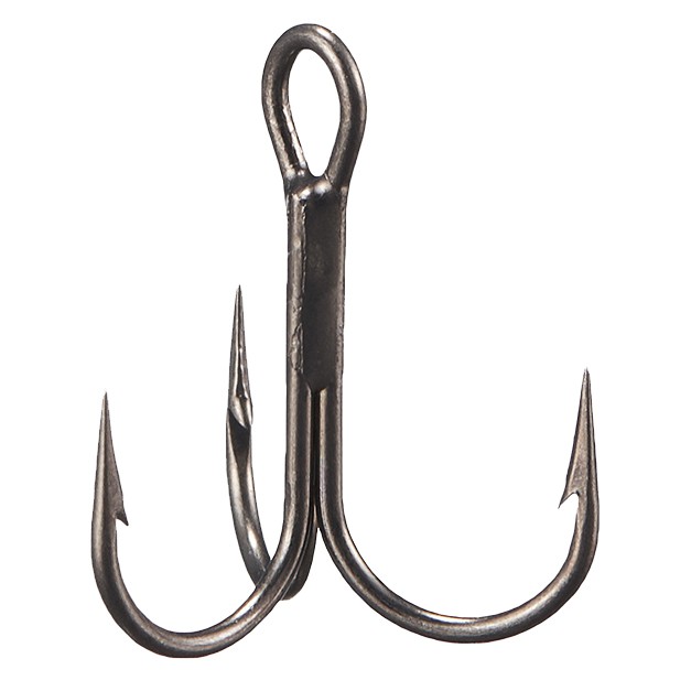 Тройные крючки для рыбалки VANFOOK DT 55 #12 stealth black