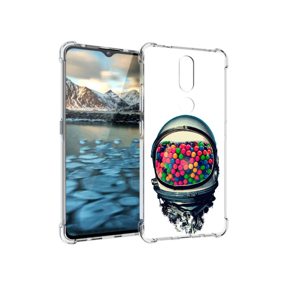 Чехол MyPads Tocco для Nokia 2.4 шлем космонавта (PT227049.107.700)