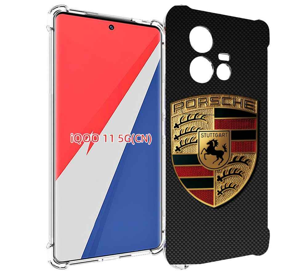 

Чехол MyPads порш porsche 1 для Vivo iQOO 11, Прозрачный, Tocco