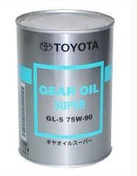 TOYOTA-LEXUS 08885-02106 Масло трансмиссионное 75W90 TOYOTA 1л синтетика GEA