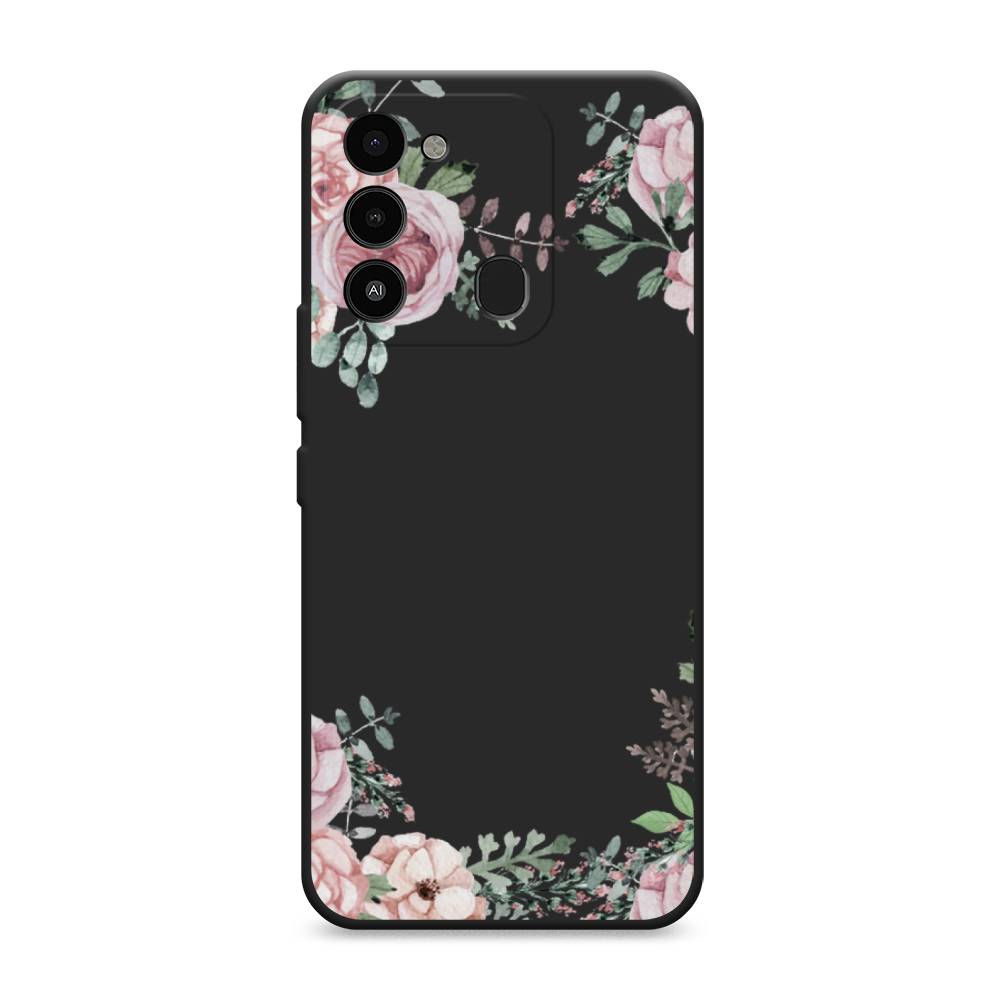 

Чехол Awog "Нежные розы акварель" для Tecno Spark 8C, 301352-1