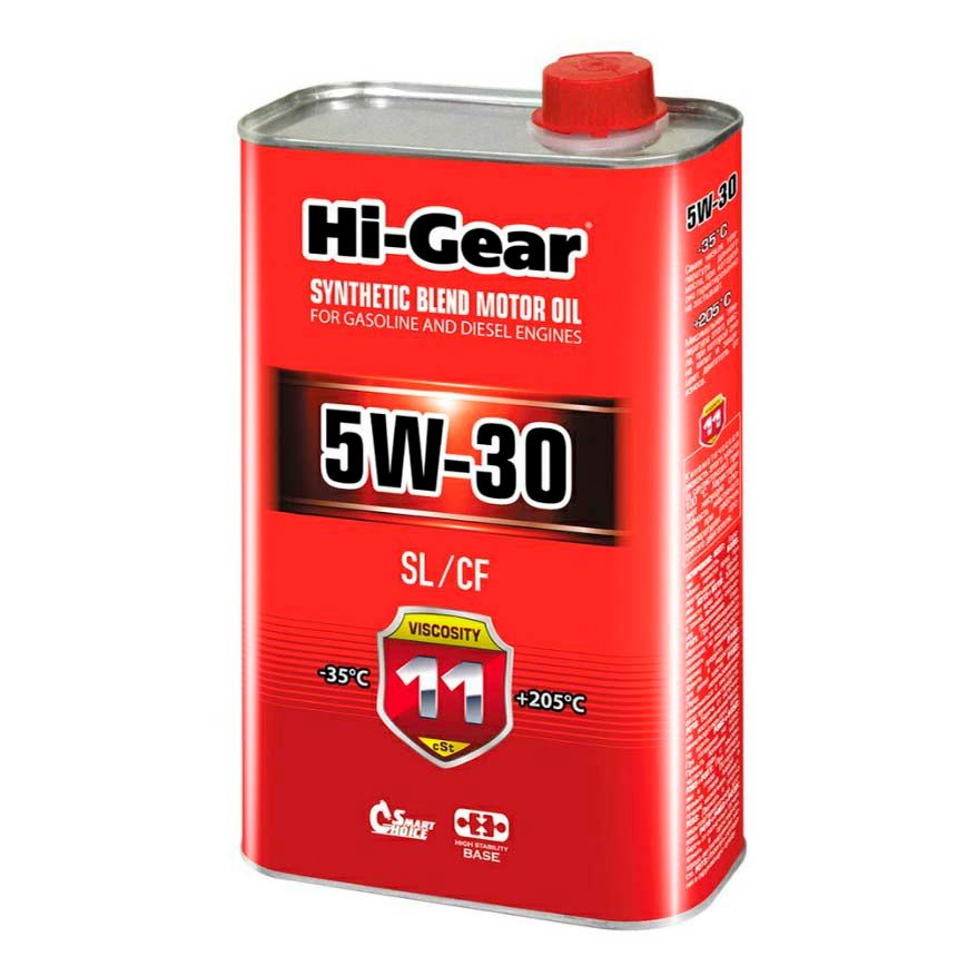 Масло полусинтетическое Hi-Gear 5W-30 1 л