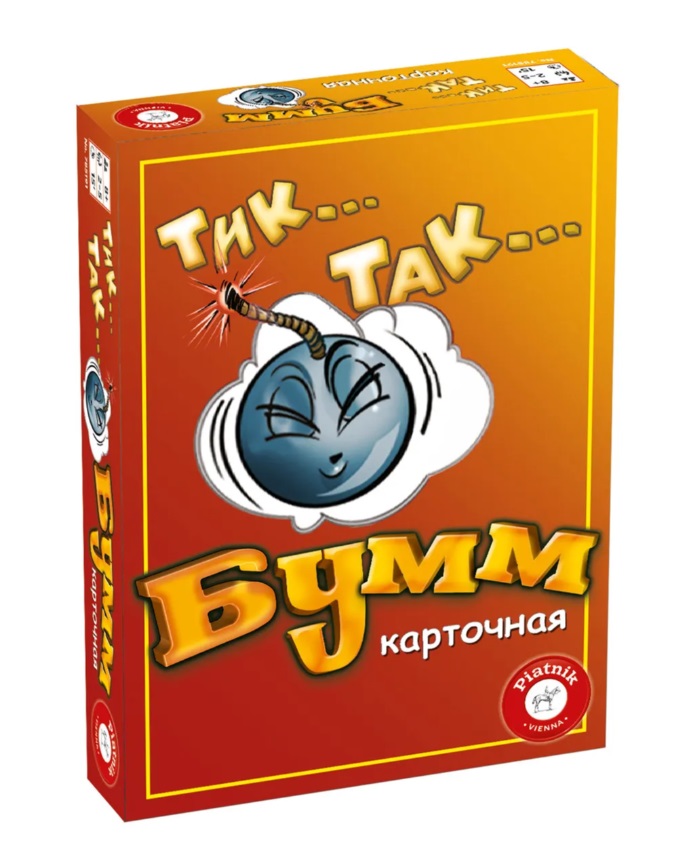 Игра настольная Piatnik Тик-так бумм карточная версия 785191