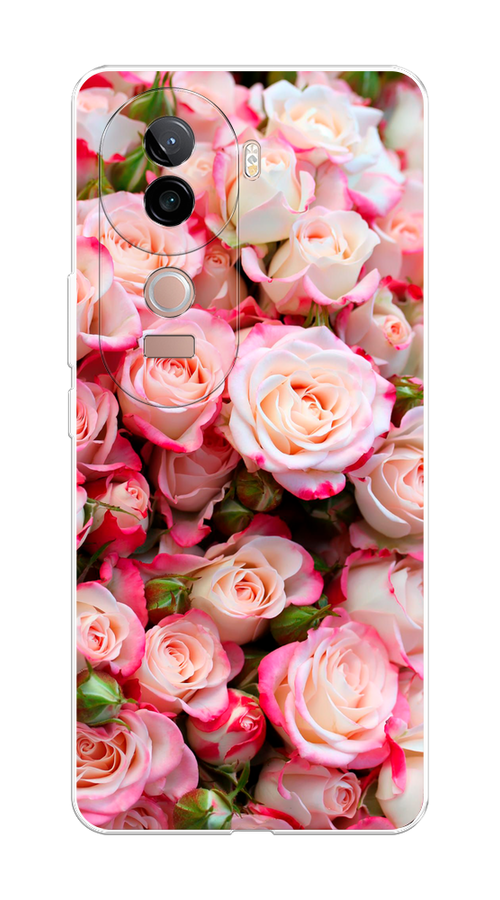 

Чехол на Vivo V40e Много роз, Розовый, 2611950-1