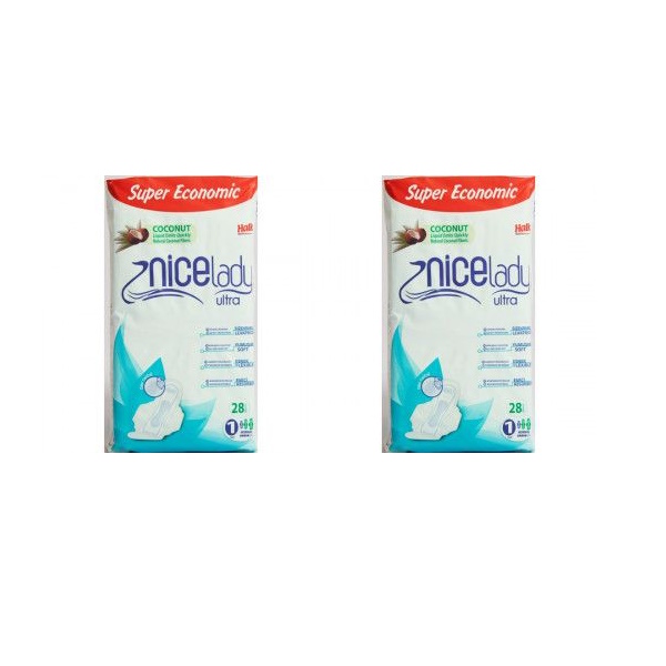 Прокладки гигиенические nicelady Ultra Normal 28шт 2 уп