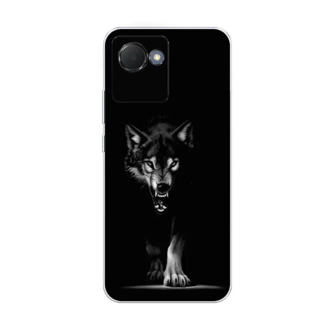 

Чехол Awog на Realme Narzo 50i Prime "Волк выходит из ночи", Разноцветный, 2510650-1