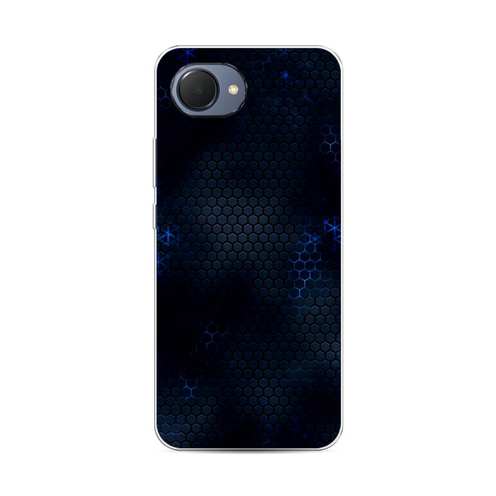 

Чехол Awog "Фон соты синие" для Realme Narzo 50i Prime, 2510650-3