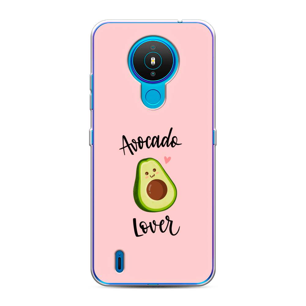 

Чехол на Nokia 1.4 "Avocado lover", Розовый;зеленый, 124550-6