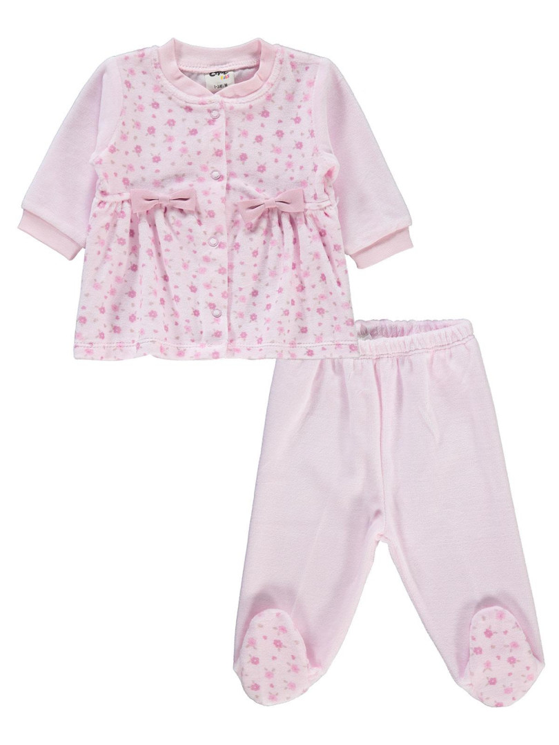 

Пижама Civil Baby 224524526K21-1 пудровый 0-3 мес (доставка из-за рубежа), 224524526K21-1