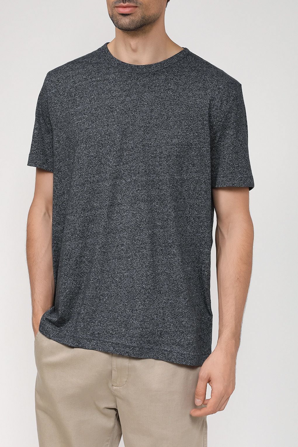 

Футболка мужская Esprit Casual 073EE2K324 серая XL, Серый, 073EE2K324