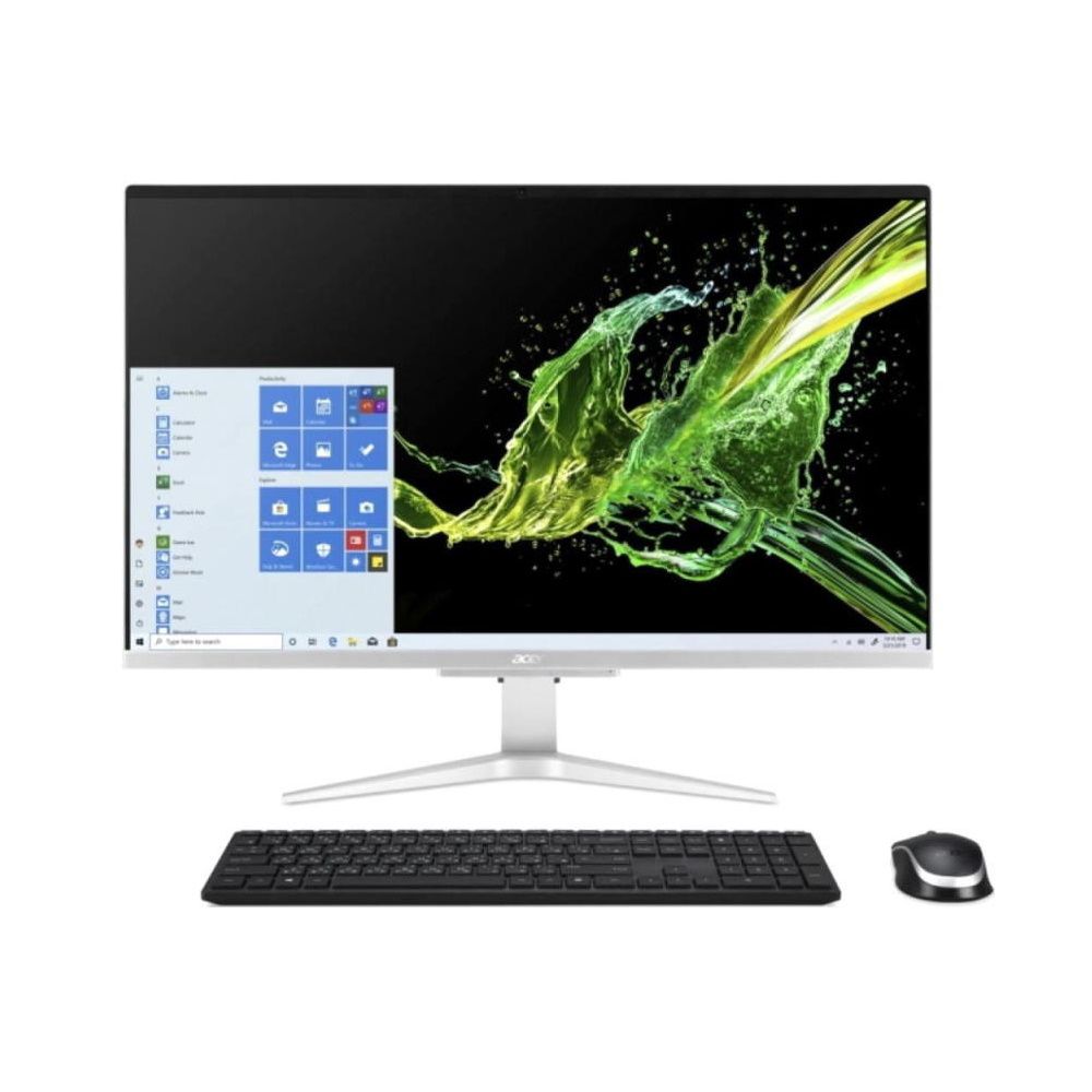 

Моноблок Acer Aspire C27-1655 серебристый, черный (DQ.BGHER.00F), C27-1655