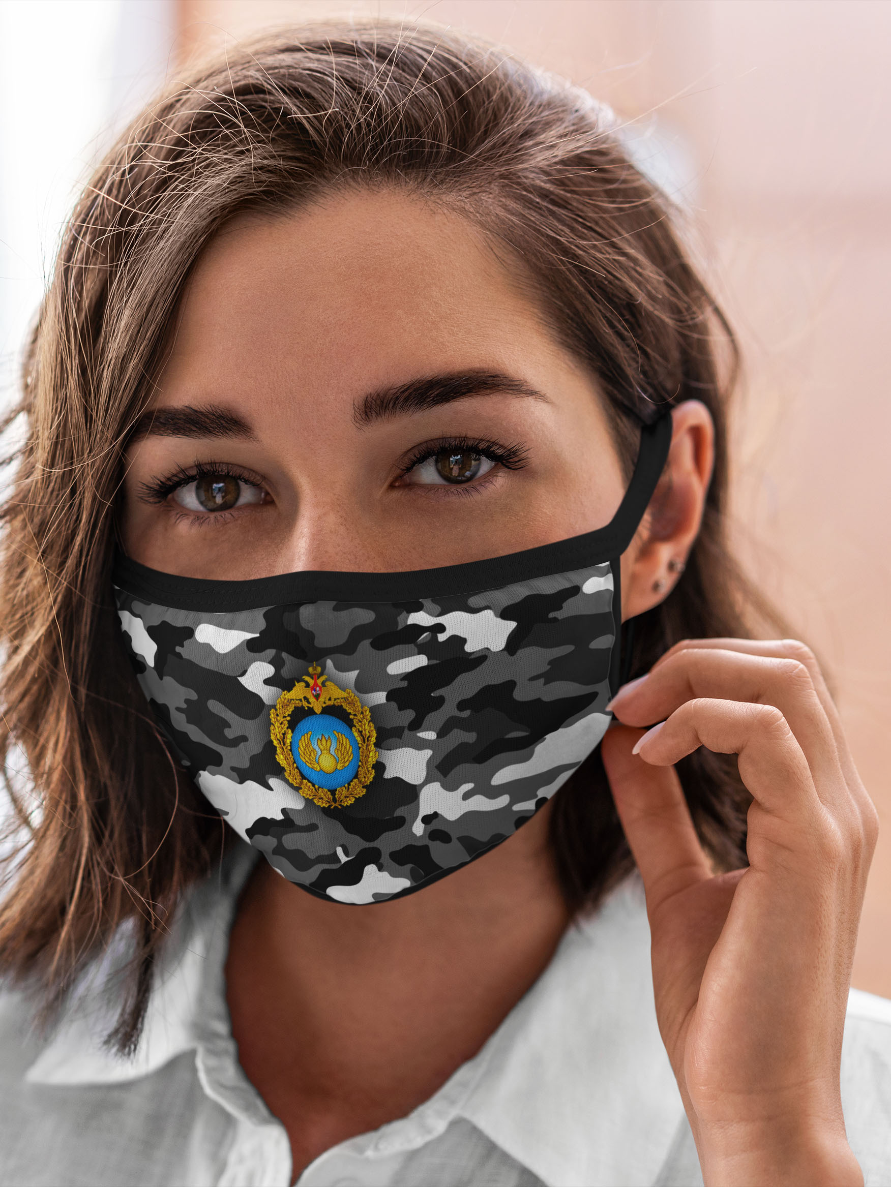 

Многоразовая маска унисекс Burnettie Вдв, Разноцветный, Вдв