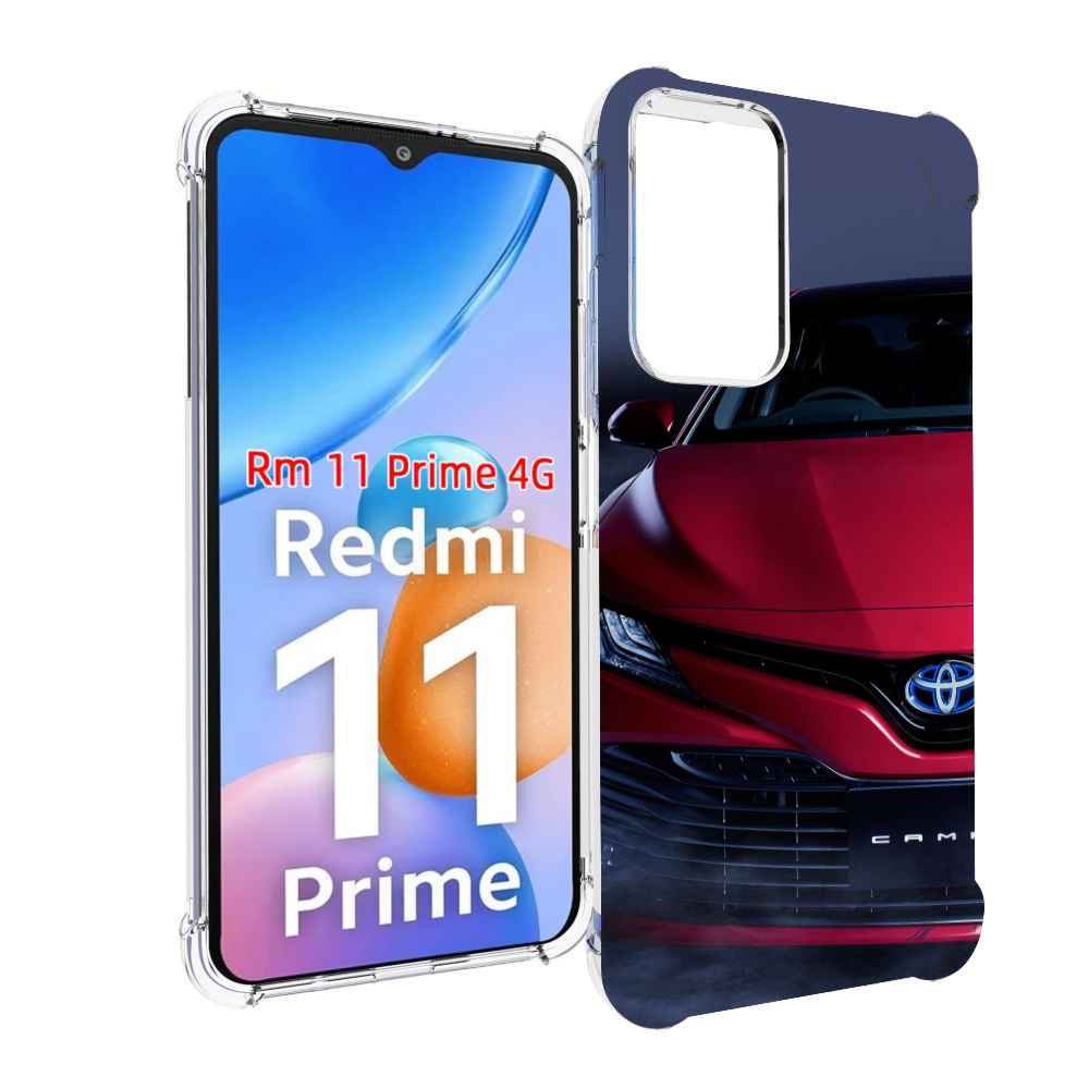 

Чехол MyPads toyota тоиота 1 для Xiaomi Redmi 11 Prime 4G, Прозрачный, Tocco