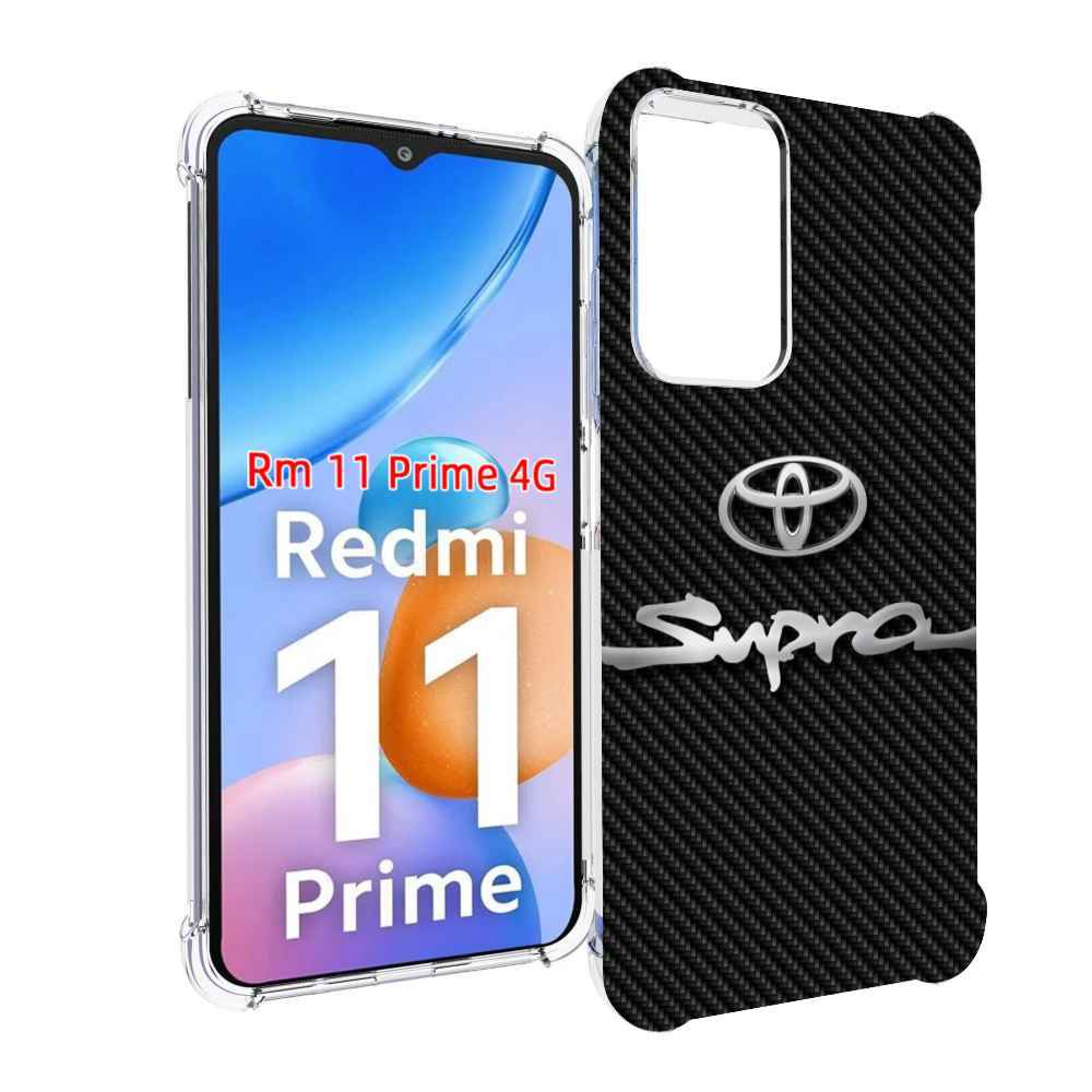 

Чехол MyPads toyota тоиота 2 для Xiaomi Redmi 11 Prime 4G, Прозрачный, Tocco