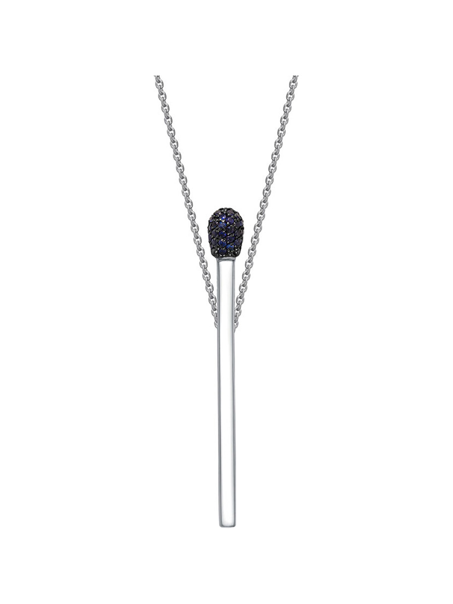 

Колье из белого золота с сапфирами р. 45-50 Vesna jewelry 61010-256-10-01_45-50, 61010-256-10-01_45-50