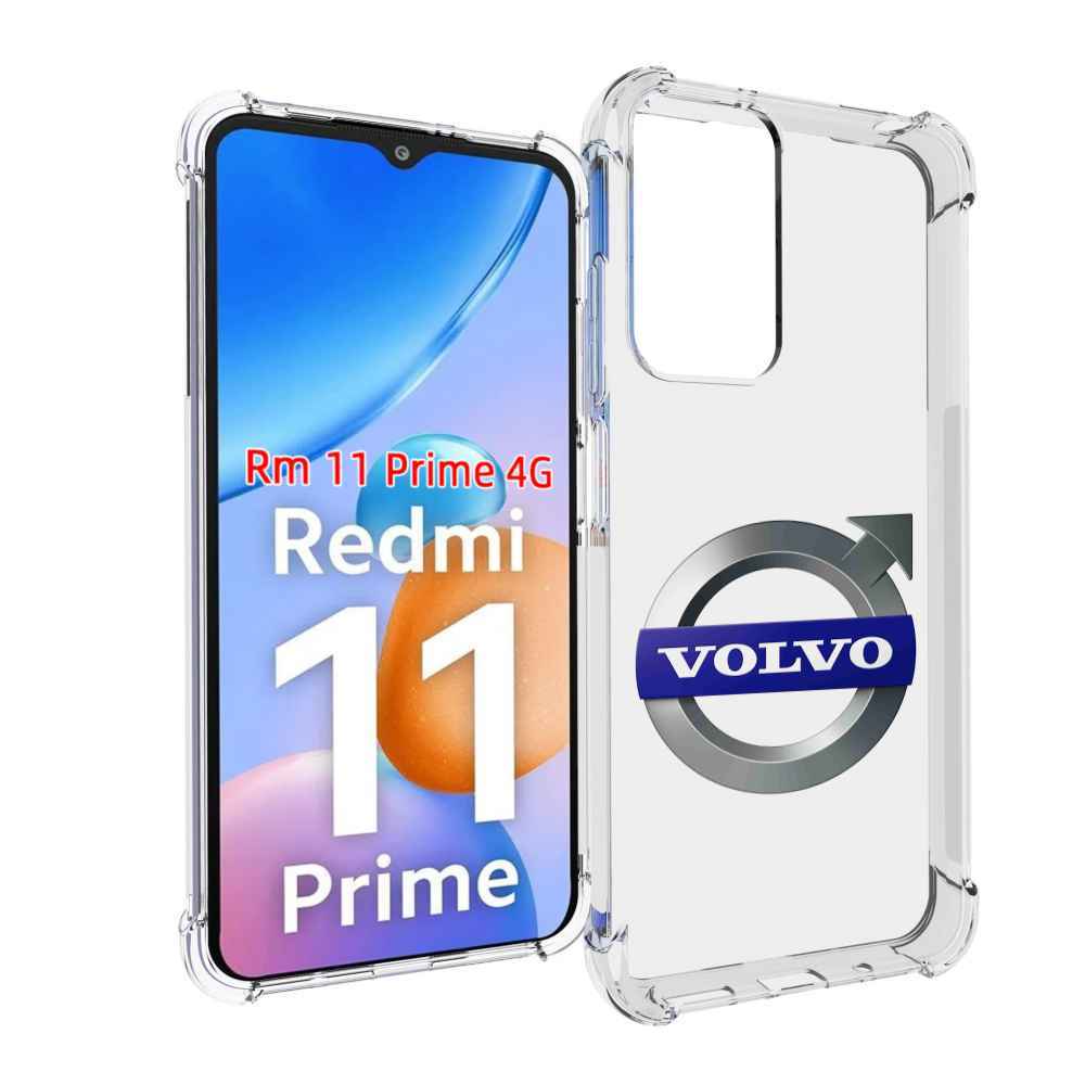

Чехол MyPads volvo мужской для Xiaomi Redmi 11 Prime 4G, Прозрачный, Tocco