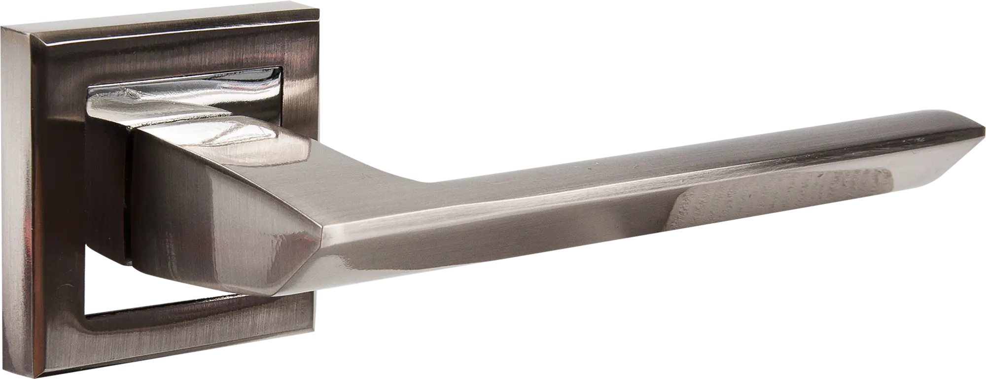Дверная ручка Punto Blade QL SN/CP, без запирания, комплект, цвет матовый никель/хром торшер globo blade 58931led