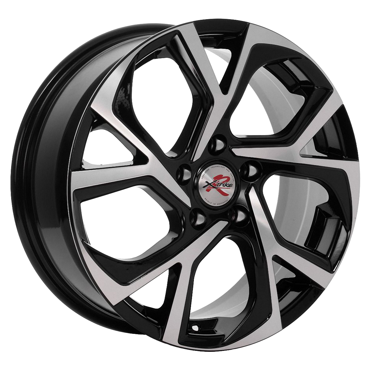 

Колесный диск X'trikeRST Jolion R087 6,5\R17 5*114,3 ET37 d66,5 BK/FP [40636]
