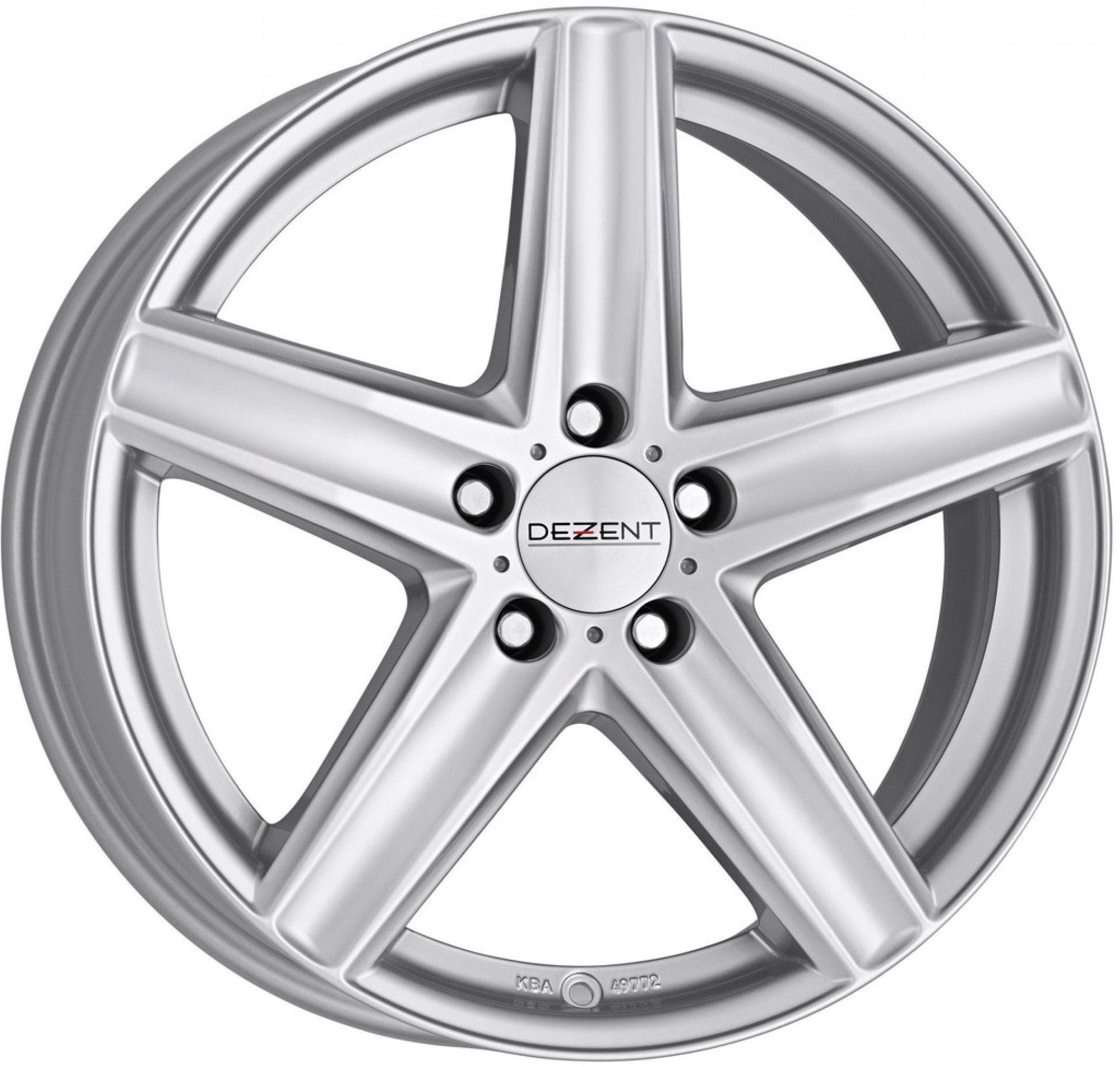 

Колесный диск литой DEZENT TG 7,5x18 5*112 ET48 d66,6 серебристый (TTGF8SA48)
