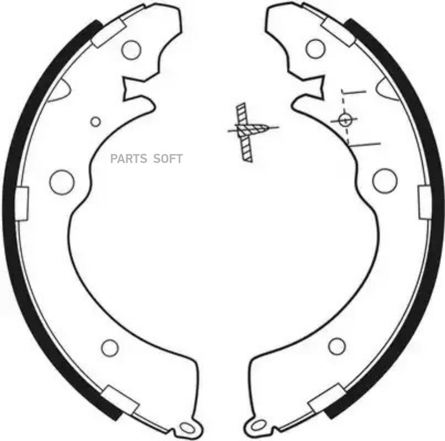 

Комплект тормозных колодок Ferodo FSB318