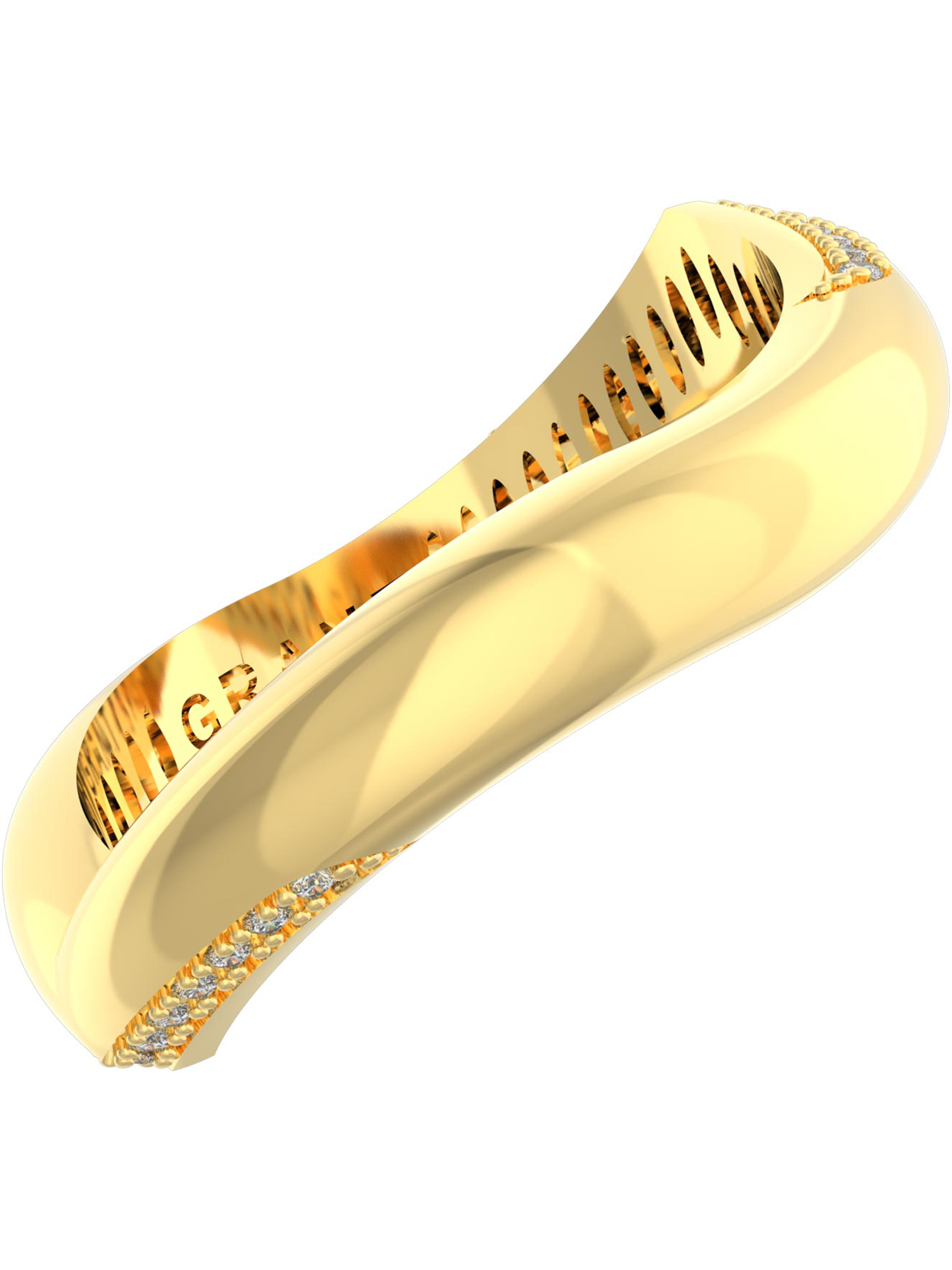 Кольцо из желтого золота с бриллиантами р. 16,5 Grant 9101805-gr_16-5