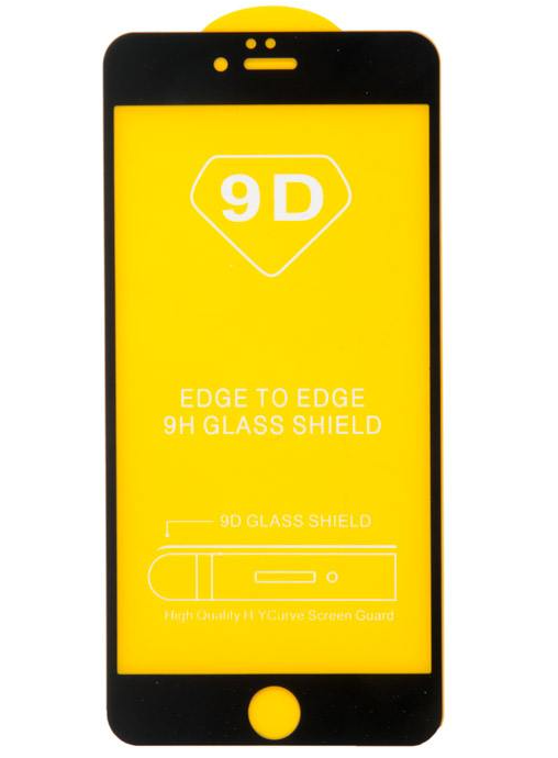 

Защитное стекло X-Case на iPhone 6 Plus/6S Plus, 9D черный