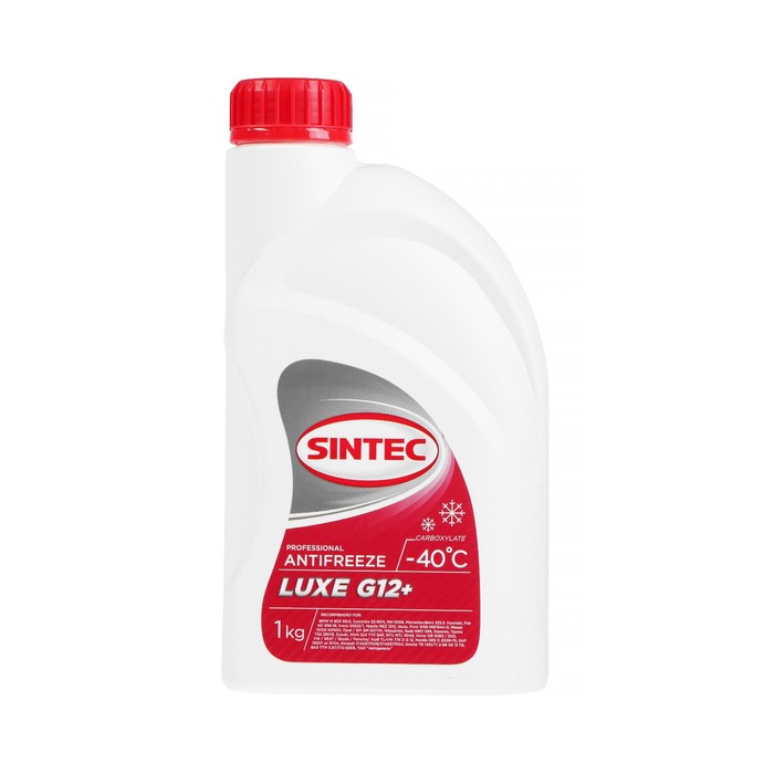 

Антифриз Sintec Luxe красный G12+, 1 л