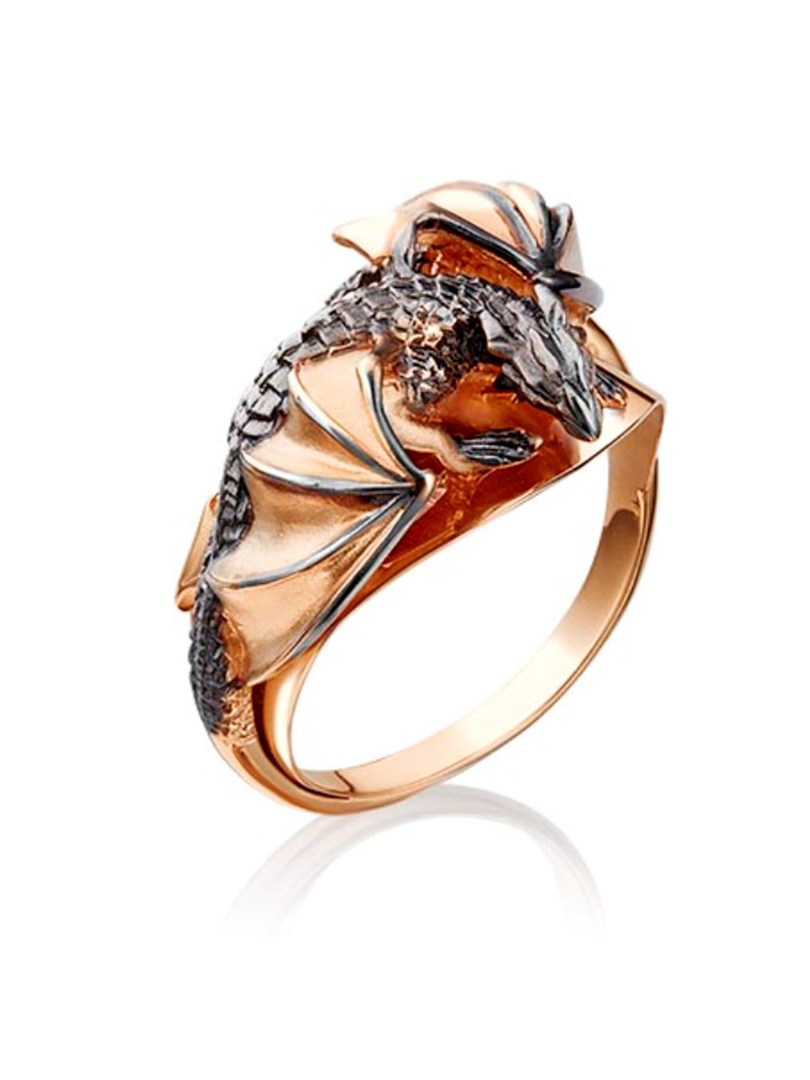 

Кольцо из красного золота без вставки р. 17,5 PLATINA Jewelry 01-5277-00-000-1110-65_17-5, 01-5277-00-000-1110-65_17-5