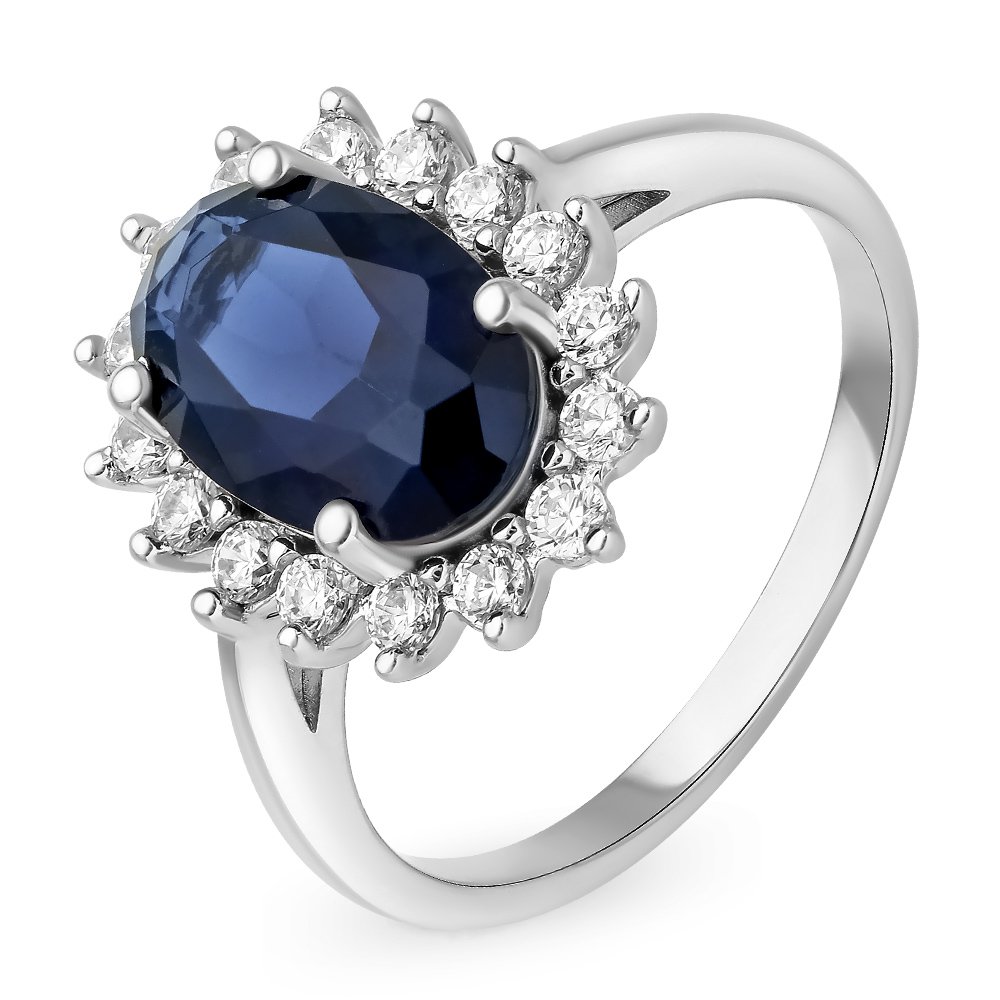 

Кольцо женское из серебра с фианитом 585Gold 701009561, р, 701009561