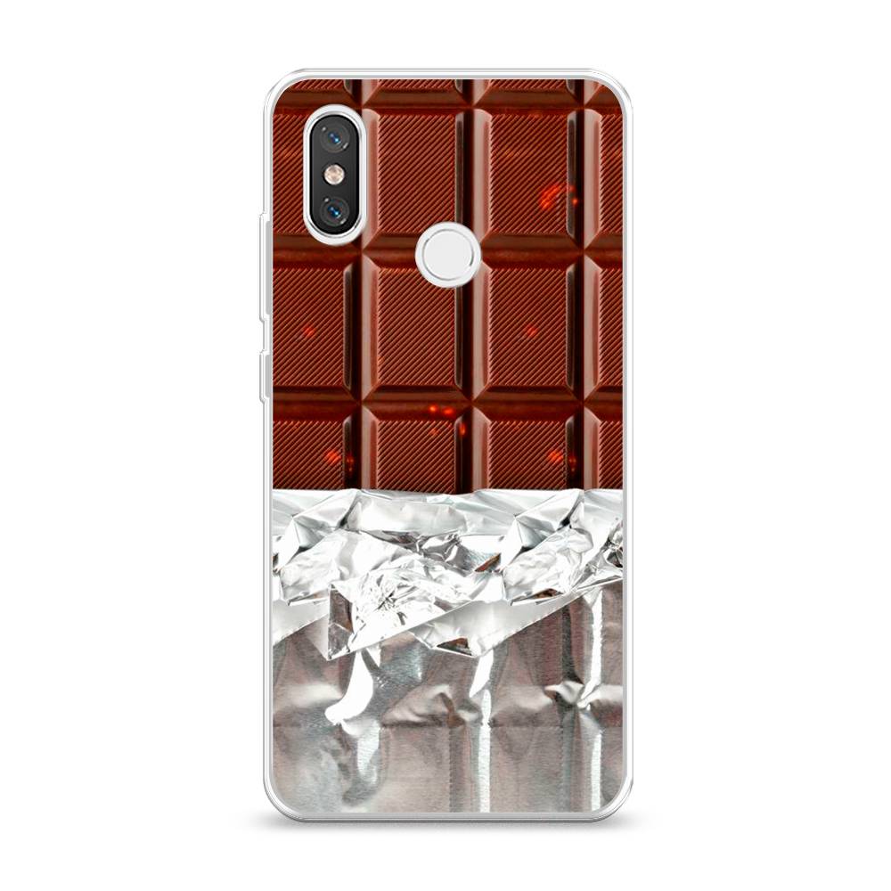 

Чехол на Xiaomi Mi 8 "Шоколад в обертке", Коричневый, 33550-6