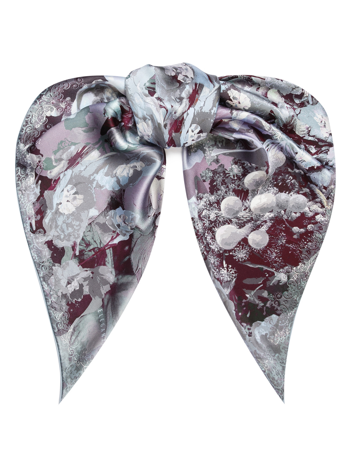 

Платок женский Eleganzza B03-8268 розовый, 90х90 см, B03-8268