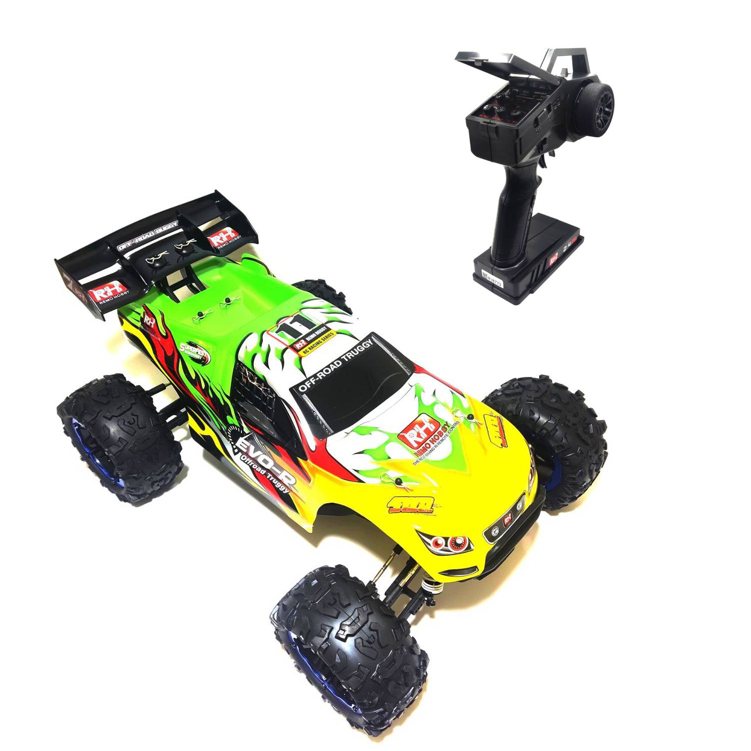 

Радиоуправляемая трагги Remo Hobby Truggy Brushless 4WD RTR масштаб 1:8 24G - RH8065, RH8065