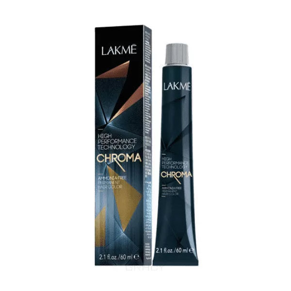 Краска для волос LakMe Color Care Chroma Ammonia Free Permanent Hair Color 6/00 крем краска для волос с кератином non ammonia magic keratin 760 na 5 07 насыщенный холодный светло коричневый 100 мл базовая коллекция 100 мл