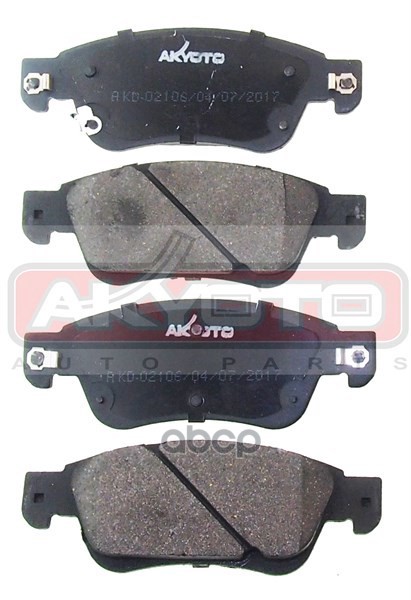 

Тормозные колодки Akyoto AKD-02106