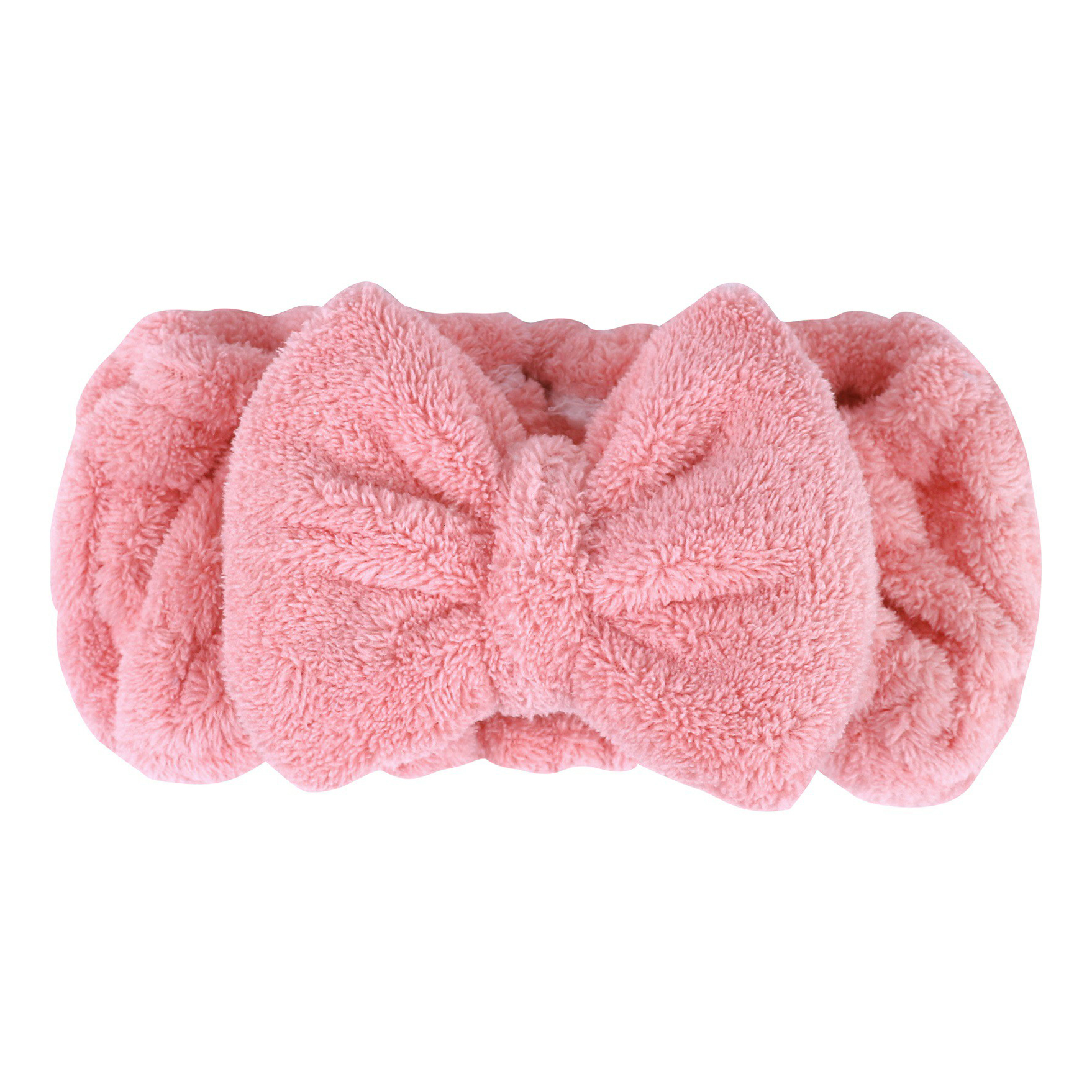 фото Бант-повязка pakcare pink head band для фиксации волос розовый съемный