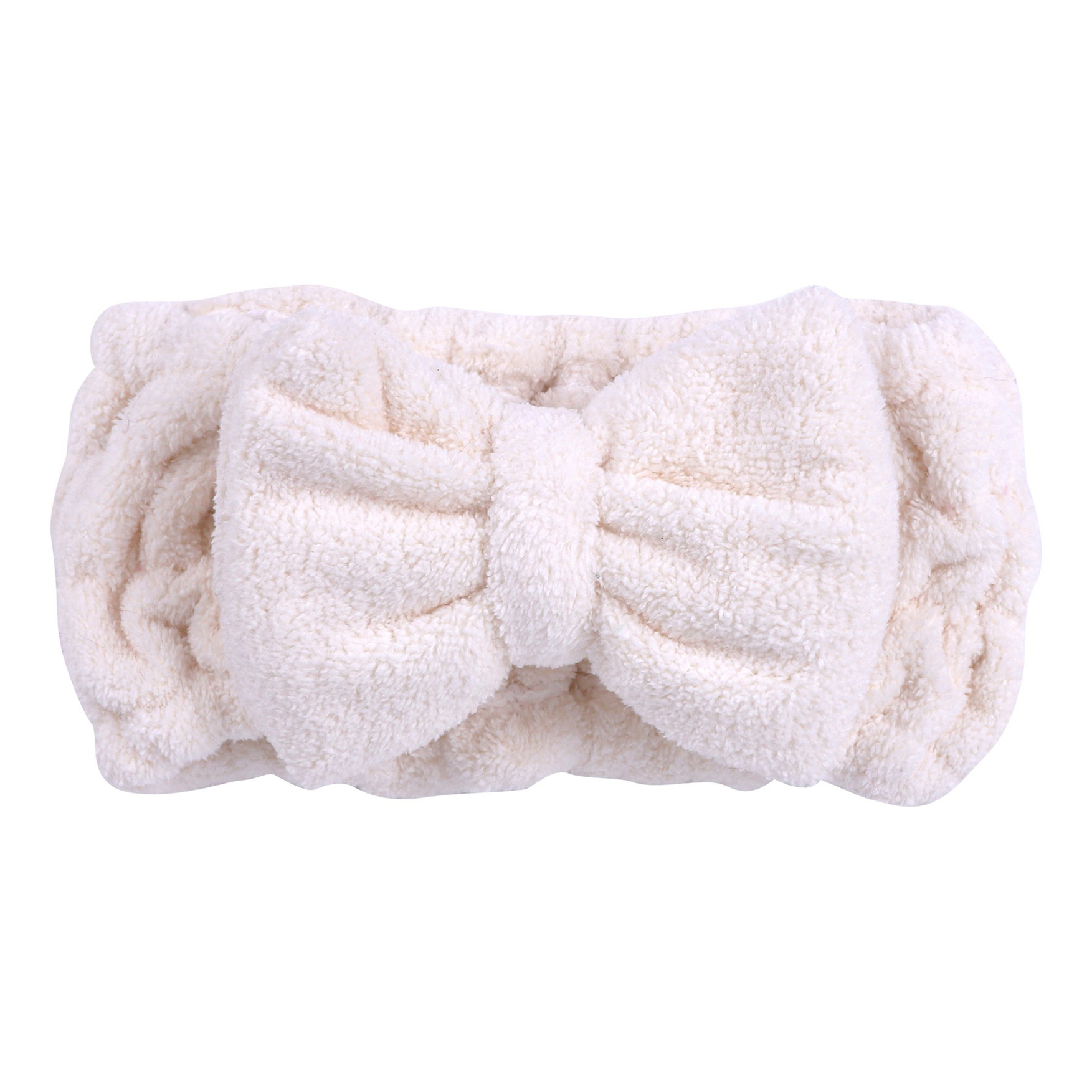 

Бант-повязка Pakcare White Head Band для фиксации волос белый съемный