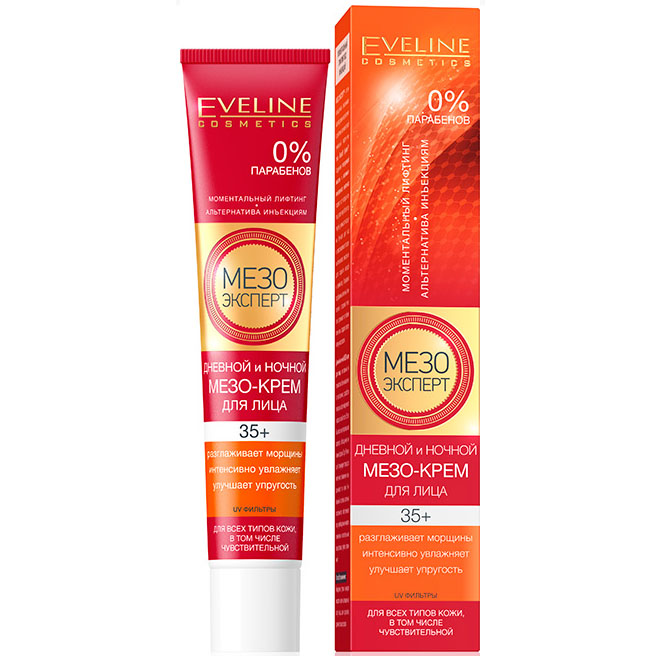 

Крем для лица Eveline Cosmetics Мезо эксперт дневной и ночной 35+ 50 мл