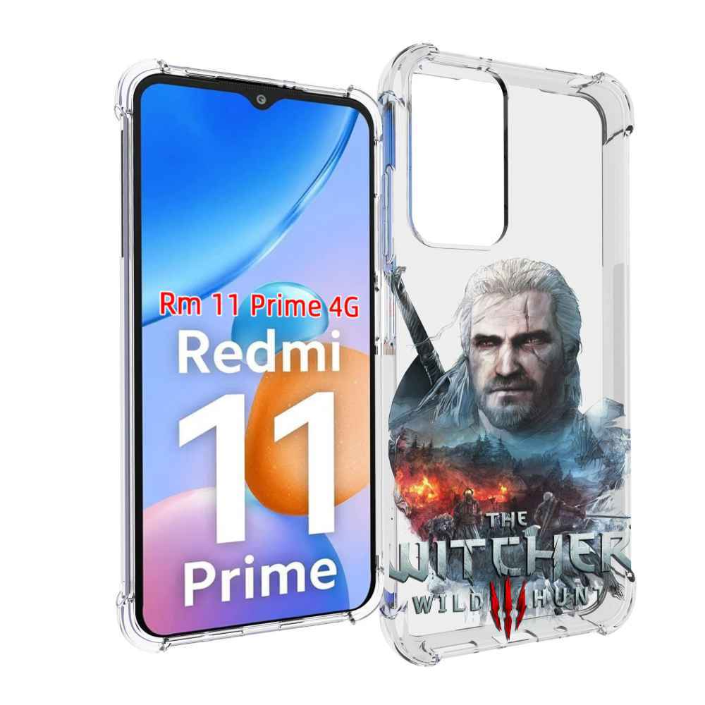 

Чехол MyPads Ведьмак для Xiaomi Redmi 11 Prime 4G, Прозрачный, Tocco