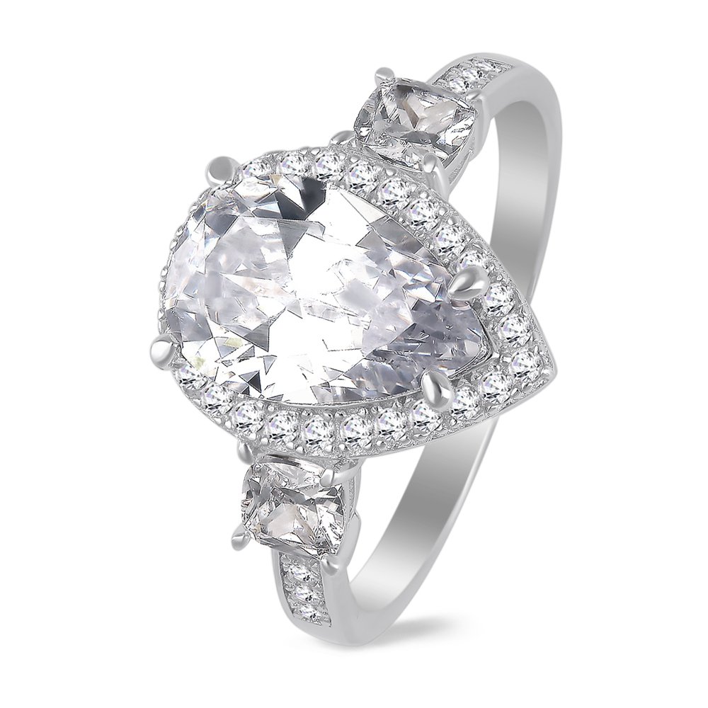 

Кольцо женское из серебра с фианитом 585Gold 701007572, р, 701007572
