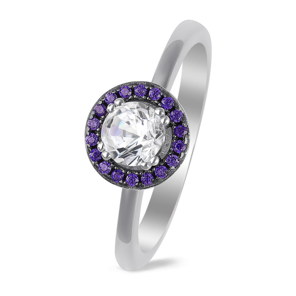 

Кольцо женское из серебра с фианитом 585Gold 701007485, р, 701007485