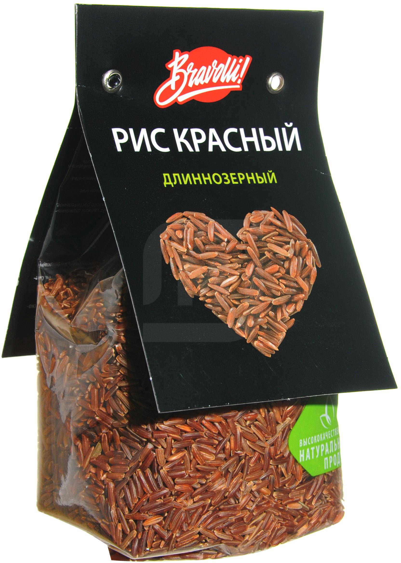 

Рис Bravolli красный длиннозерный 350 г
