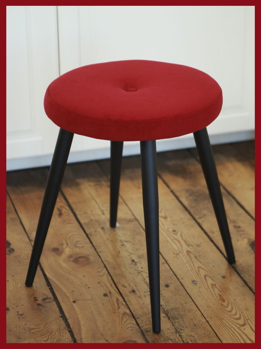 Табурет для кухни Alderson, темно-красный