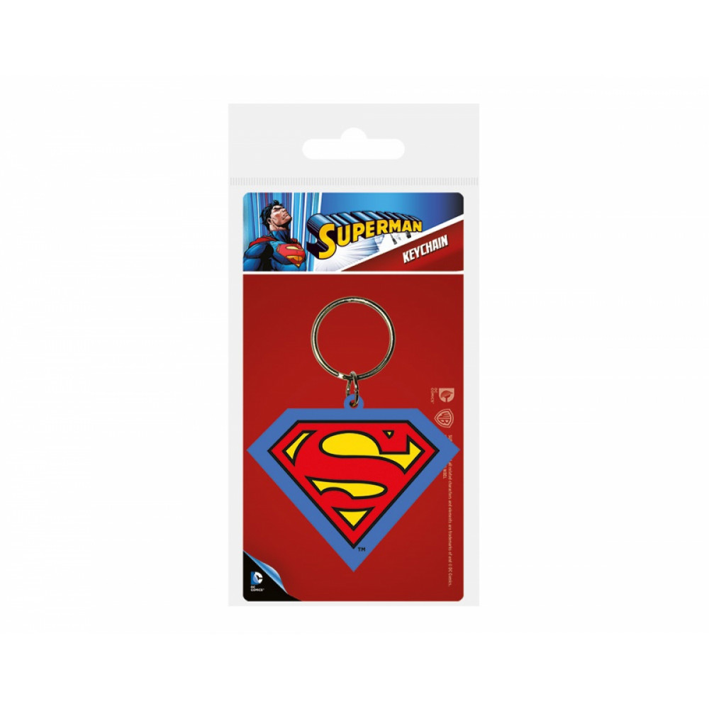 фото Фигурка pyramid keychain dc: superman shield