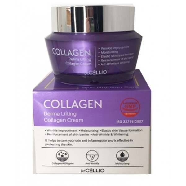 Купить Крем для лица с коллагеном Dr.Cellio derma lifting collagen cream