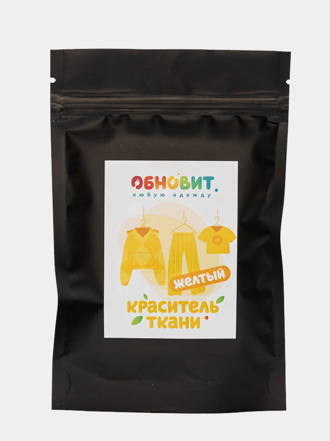 

Краситель для одежды ОБНОВИТ small5 желтый 10 г, 2 шт., small5