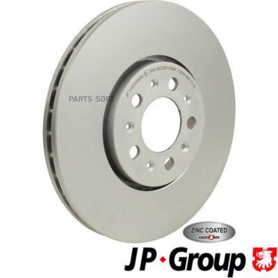 

JP GROUP 1163109000 Диск тормозной 1шт